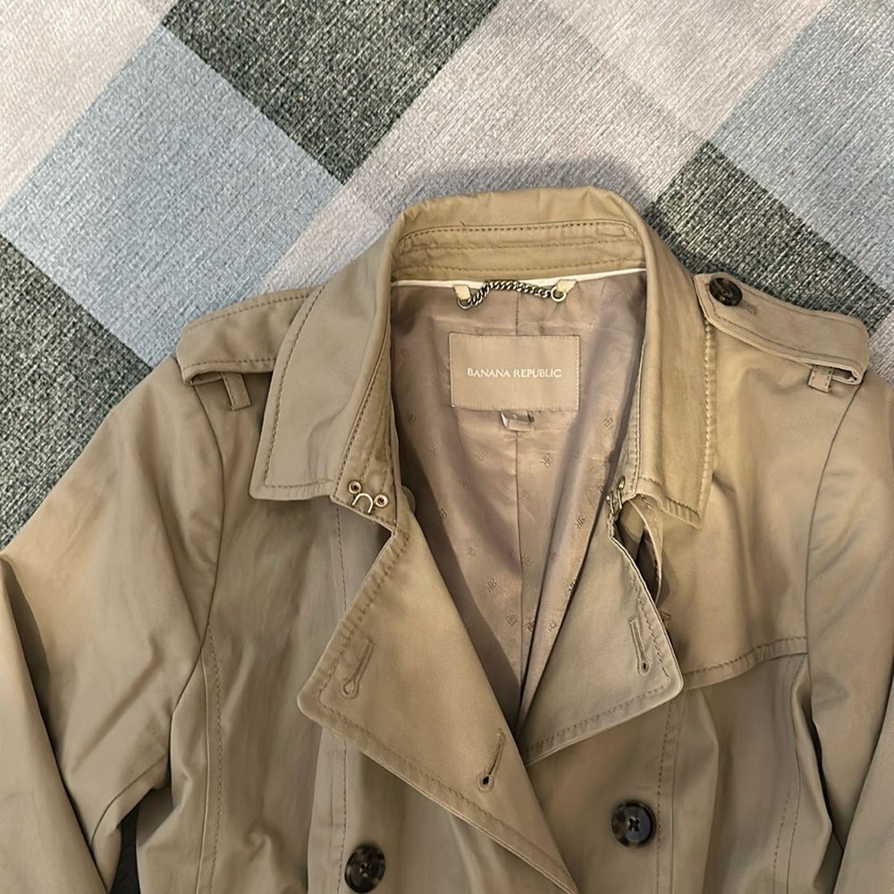 Banana Republic trench